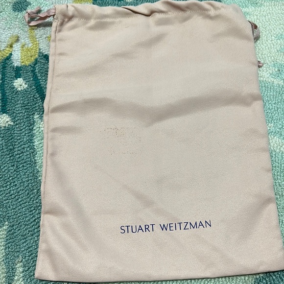 10.5x14.5” Stuart Weitzman Pink Dust Bag - Picture 3 of 3